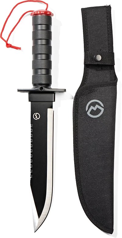 Fixed-Blade Survival Knife (with sheath)