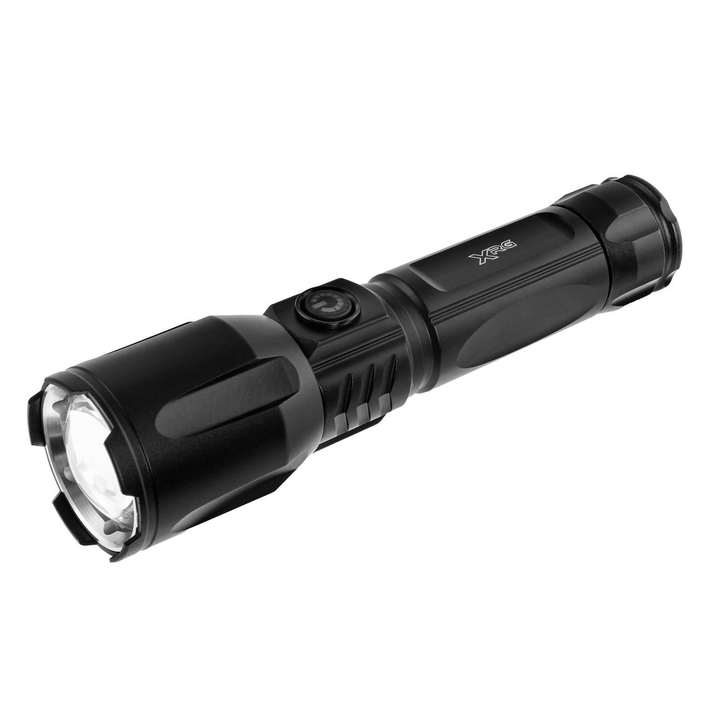 Tactical LED Flashlight (rechargeable, strobe)